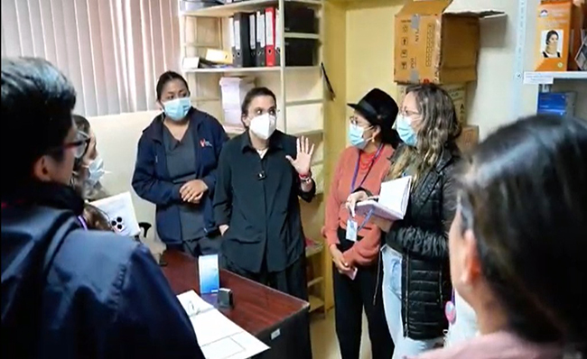 Vicepresidenta Pinto impulsa medidas para el sistema de salud