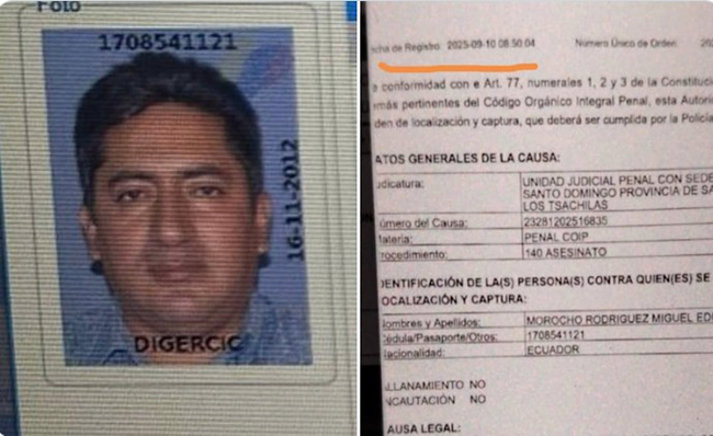 Capturan en Colombia a exconcejal Miguel M.