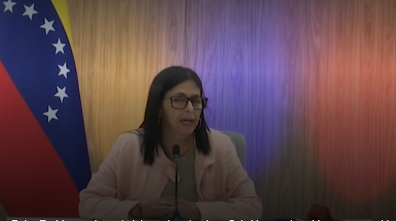 Delcy Rodríguez afirma que Venezuela vive nuevo momento político