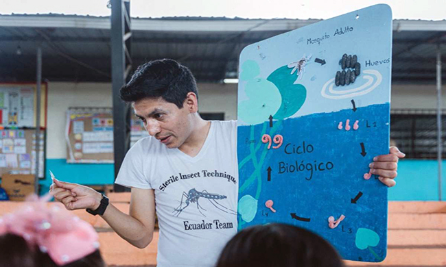 En Galápagos se aplica técnica estéril contra el mosquito del dengue