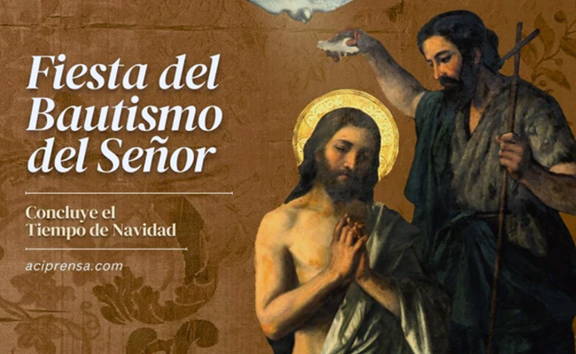 La Iglesia celebra hoy el Bautismo del Señor
