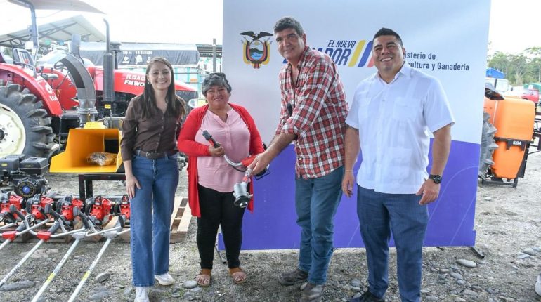 MAGP impulsa producción rural con créditos y maquinaria