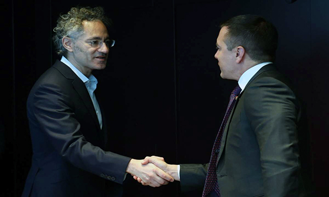 Noboa se reunió con Palantir para impulsar cooperación tecnológica