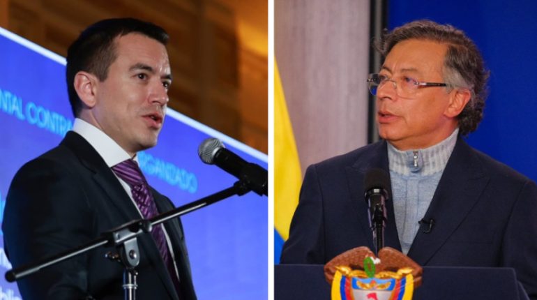 Noboa y Petro coinciden en foro clave Panamá