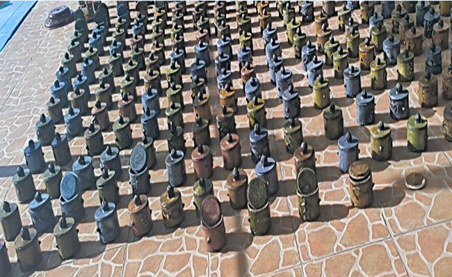 Policía decomisa cocaína en 226 artesanías que iban a Italia