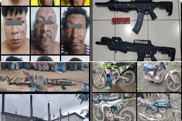 Policía detuvo a nueve personas durante operativo en Naranjito