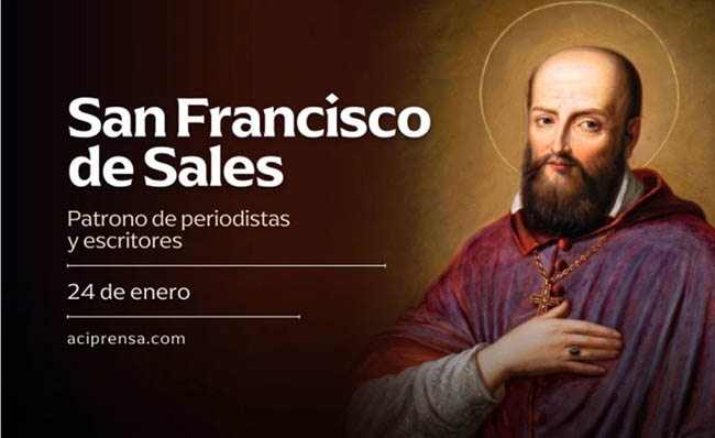 San Francisco de Sales venció su mal carácter por amor a la Virgen