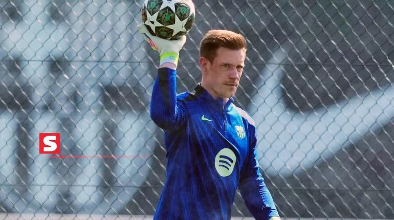 Ter Stegen, sin lesión, ya se ejercita en la Ciutat Esportiva y el Girona espera