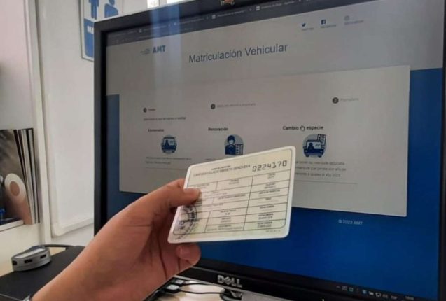 ANT habilita matriculación vehicular en cuatro ciudades