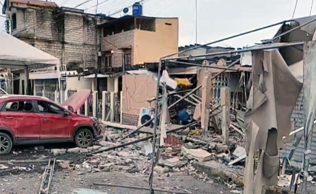 Casas de dos abogados fueron atacadas con explosivos en Machala