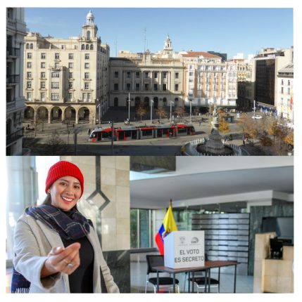 CNE habilita zonas electorales en Zaragoza y Abu Dabi