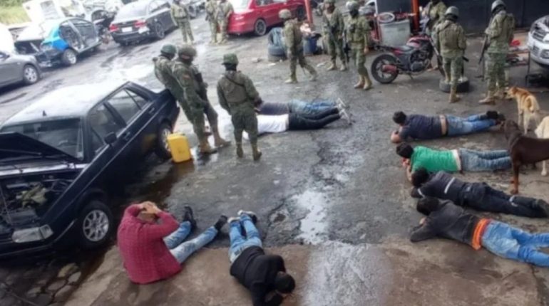 Desguazadero ilegal en Sangolquí: ocho procesados irán juicio