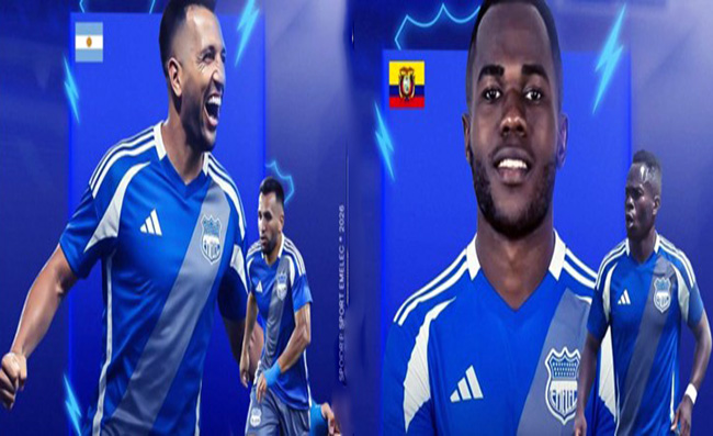 Emelec anuncia la contratación de Aníbal Leguizamón y Estalin Segura