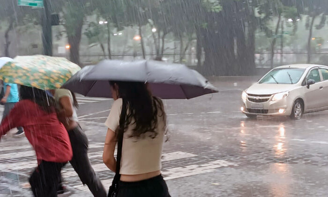Inamhi pronostica lluvias y tormentas en varias ciudades