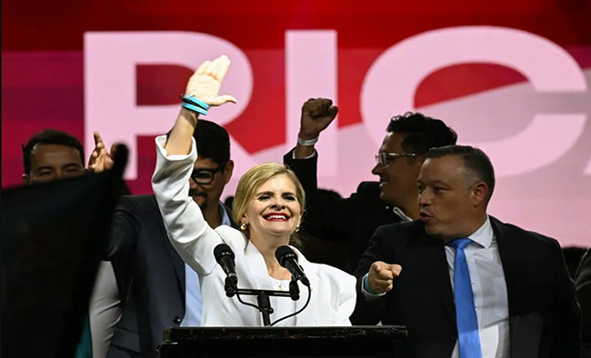 Laura Fernández gana las elecciones presidenciales en Costa Rica en primera ronda