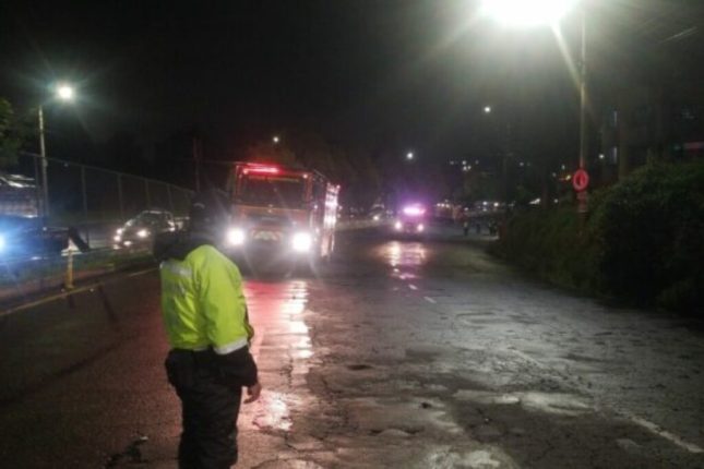 Siniestros viales colapsan tránsito y vías en Quito