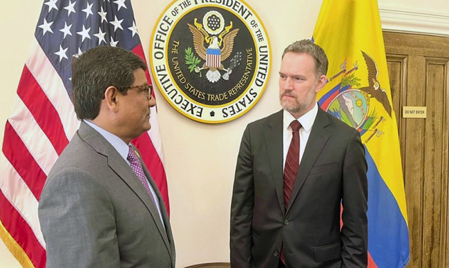 Ecuador y EEUU firman Acuerdo de Comercio Recíproco en Washington