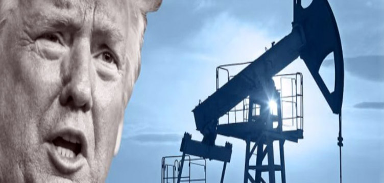 El petróleo corrige con fuerza y cae un 8% tras las palabras de Trump