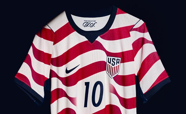 Estados Unidos presentó camiseta que utilizará en el Mundial 2026