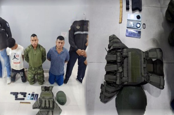 Falsos militares fueron detenidos en Quevedo