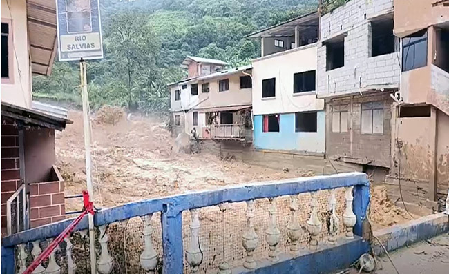 Inamhi: Lluvias afectarán 21 provincias entre hoy y el 13 de marzo