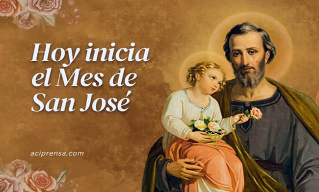 Marzo, el mes del gran San José