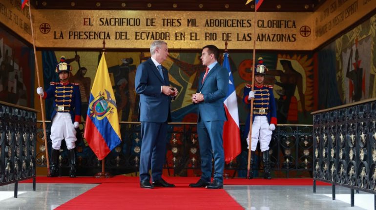 Noboa viajará a Chile para investidura de Kast