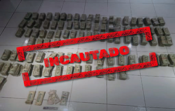 Policía incauta cerca de un millón de dólares en Quito