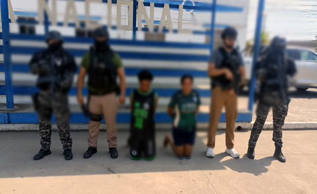 Policía libera a cuatro ciudadanos colombianos secuestrados en Machala