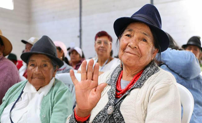 Tabla de pensiones para adultos mayores este 2026 en Ecuador