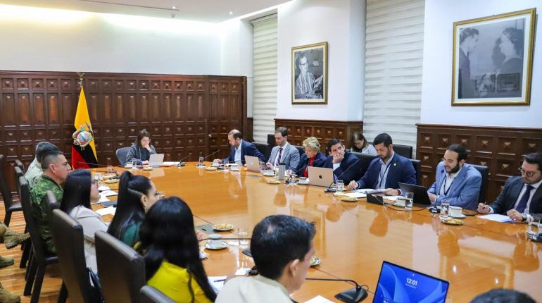 Vicepresidenta supervisa intervención y seguridad en hospital del IESS