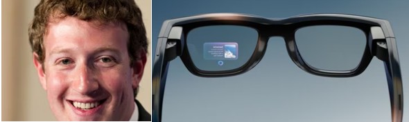 Zuckerberg anticipa reemplazo del celular con gafas inteligentes