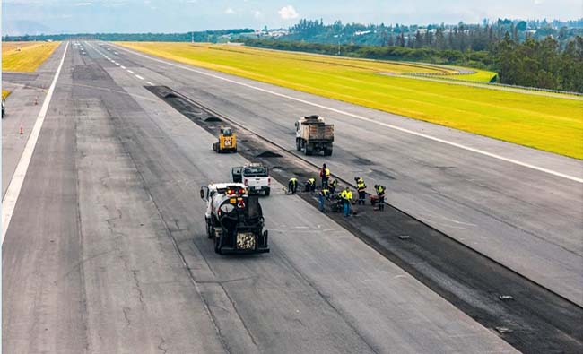 Aeropuerto Mariscal Sucre suspenderá sus operaciones por mantenimiento