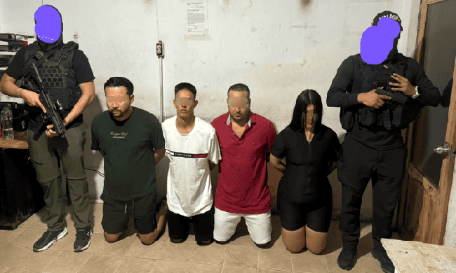 Capturan banda de extorsionadores que operaba en tres provincias