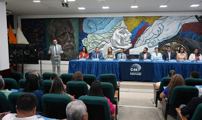 CNE Manabí presentó su Rendición de Cuentas 2025