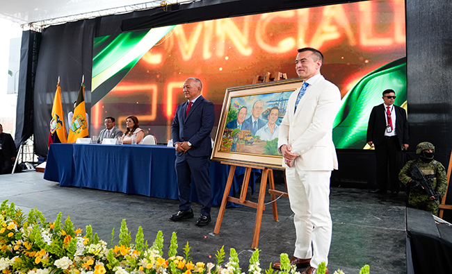 Daniel Noboa destacó crecimiento económico de El Oro