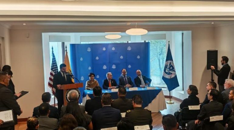 Ecuador y Estados Unidos fortalecen alianza contra crimen organizado