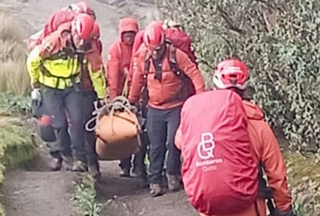 Emergencia en Rucu Pichincha deja un fallecido
