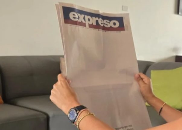 Portada en blanco de EXPRESO desata debate nacional
