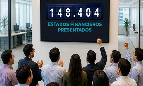 148.404 empresas entregaron sus estados financieros