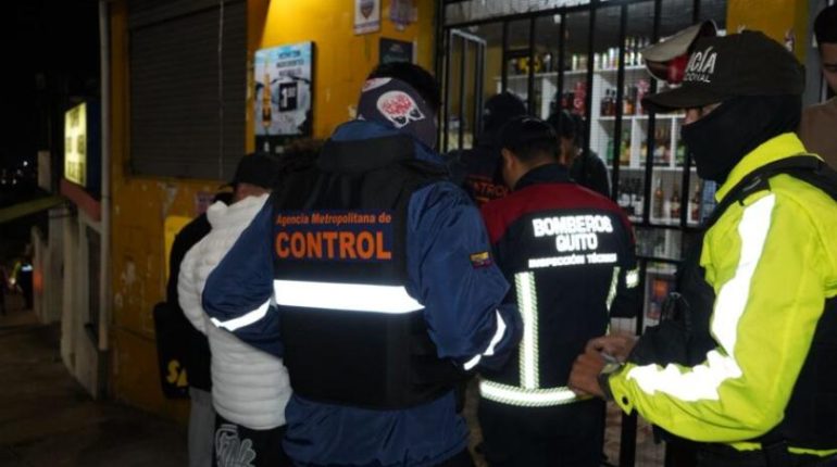 Autoridades intensifican controles en locales nocturnos de Quito
