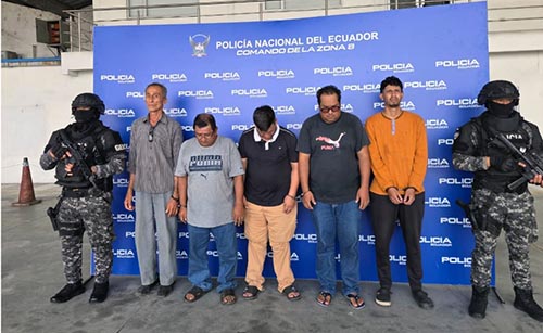 Banda “exportaba” cocaína camuflada en contenedores con chifles