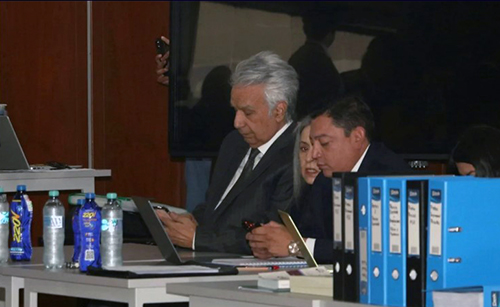 Caso Sinohydro: Lenín Moreno y su familia enfrentan el primer día de juicio