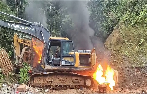 Contundente golpe a la minería ilegal en Zamora Chinchipe