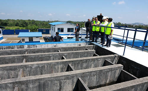 Daniel Noboa entrega planta de agua potable en Santo Domingo de los Tsáchilas