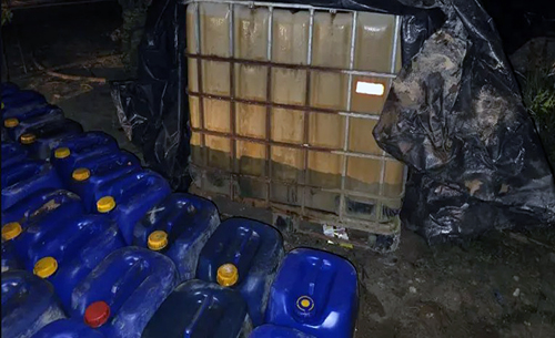 Ejército incauta 3.000 galones de combustible utilizado para minería ilegal