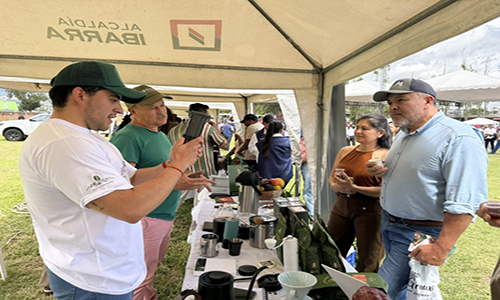 Imbabura muestra su ruta del café