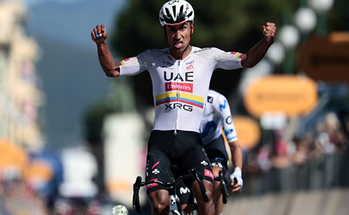 Jhonatan Narváez gana su tercera etapa en el Giro de Italia 2026