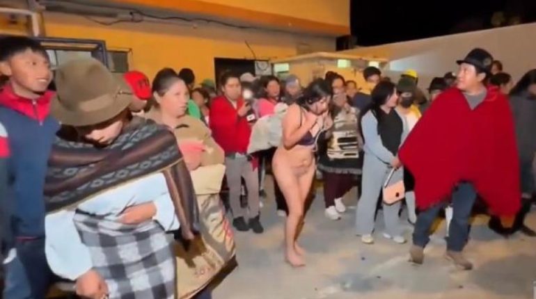 Justicia indígena fue aplicada a mujer acusada de robo en Cotopaxi