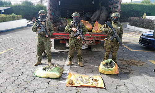 Militares decomisan material aurífero valorado en 18 mil dólares